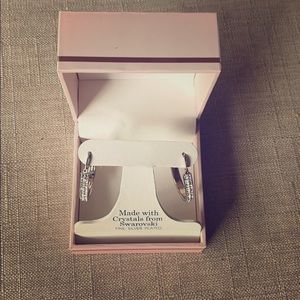 Sofia James Teardrop Shaped Hoops